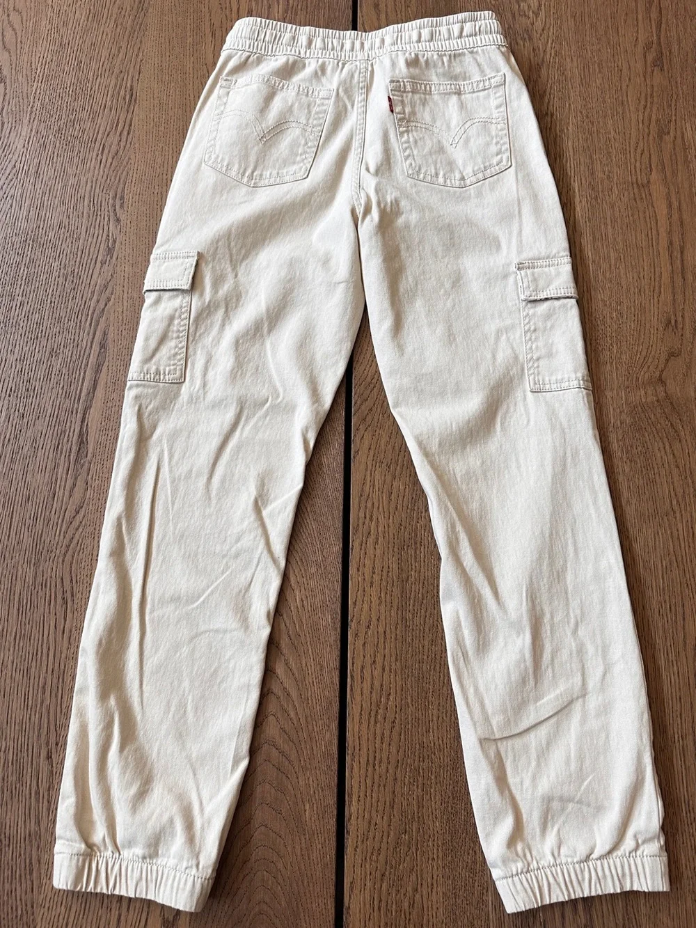 Levi's Girls' Beige Cargo Jogger Pants Size 14